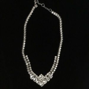 Banana Republic rhinestone necklace.